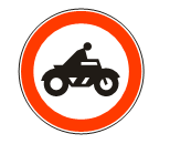 ZABRANA SAOBRAĆAJA ZA MOTOCIKLE